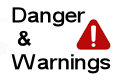 The Cradle Coast Danger and Warnings